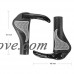 PRUNUS Ergonomic Design Rubber MTB Mountain Bike Handlebar Grips With Bar Ends Horns  Suitable for 22.2mm Bike Handlebar with Free Grips Wrench - B0756TM4CX